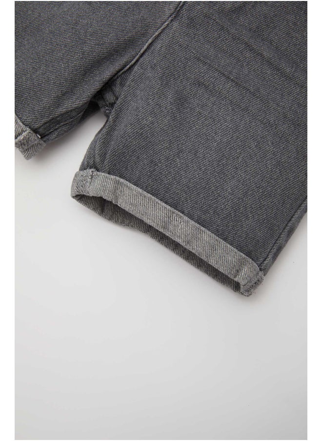 DeFacto Babyboy Regular Fit Denim Shorts  - Image 3