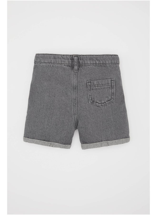 DeFacto Babyboy Regular Fit Denim Shorts  - Image 4