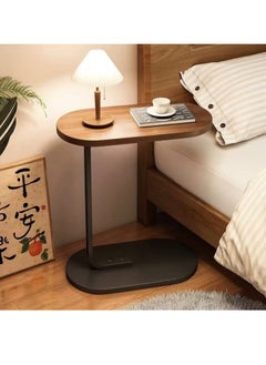 MASINGAA Sofa Side Table, C Shaped End Table, Coffee Table, Small Table for Living room, bedroom 45*30*60CM  - Image 3