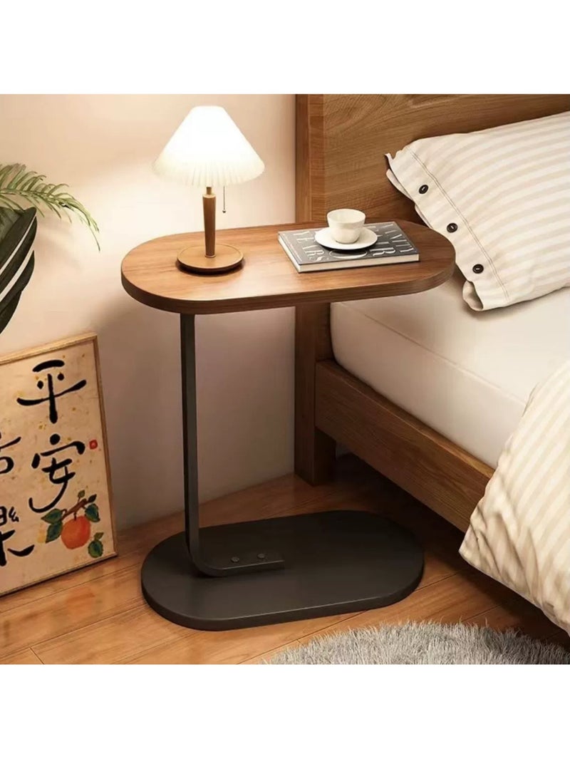 MASINGAA - Sofa Side Table, C Shaped End Table, Coffee Table, Small Table for Living room, bedroom 45*30*60CM - Image 1