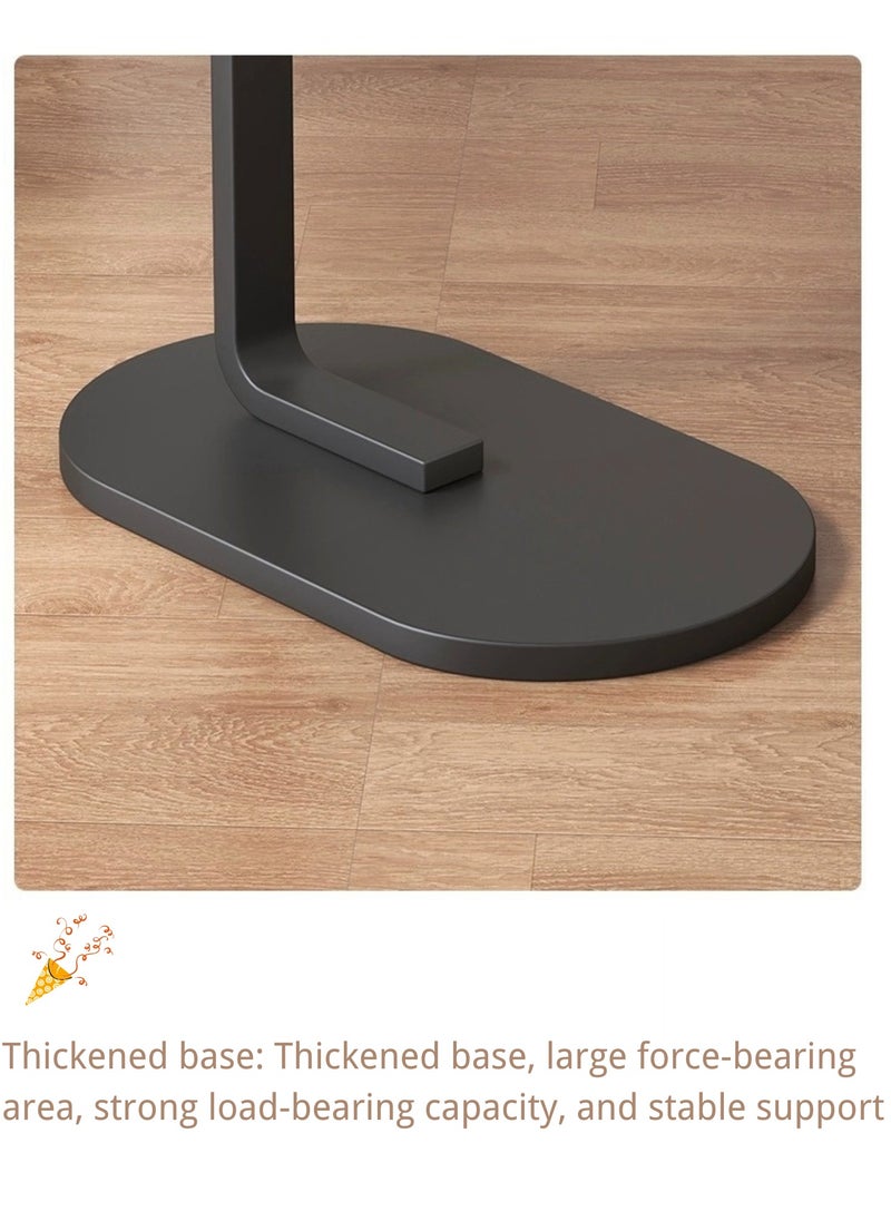 MASINGAA - Sofa Side Table, C Shaped End Table, Coffee Table, Small Table for Living room, bedroom 45*30*60CM - Image 1