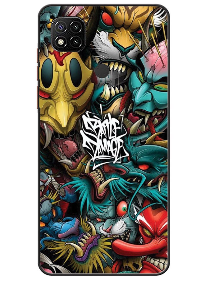 EYE CATCH Protective Case Cover For Xiaomi Redmi 9C Battle Damage  - Image 1