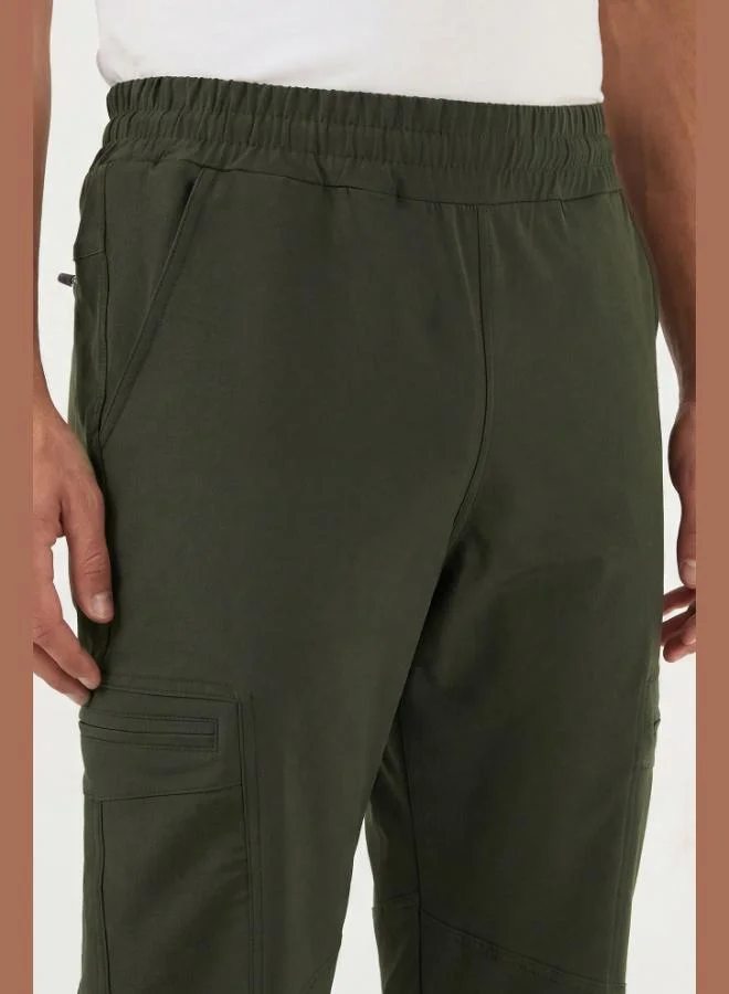 Buratti  Buratti Regular Fit Normal Waist Straight Leg Trekking and Cargo Pants Men's PANTS 693158 for Men | Best Price UAE