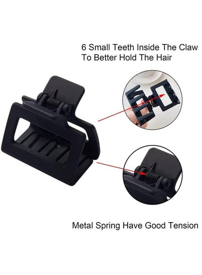CHRONEX 6PCS Butterfly & Rectangular Hair Claw Clips Set Matte Hair Jaw Clip, Hair Extension, Hair Clips & Hair Claw for Womens & Girls - Image 3