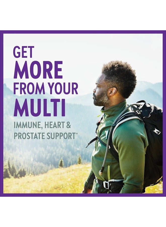 New Chapter Men's Multivitamin 40 Plus for Energy, Heart, Prostate + Immune Support with Fermented Nutrients - Every Man's One Daily 40+, Made with Organic Vegetables & Herbs, Non-GMO - 72 ct - Image 3