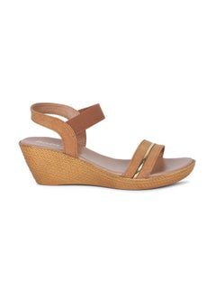 Bata Bata Womens Lille Heels, (6618515), 5 Beige  - Image 3