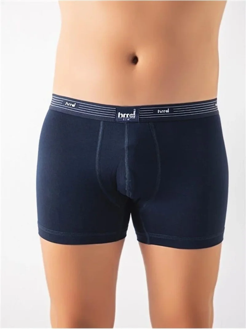 HMD 423X6 Men's 6-Piece Bamboo Boxer-Navy Blue