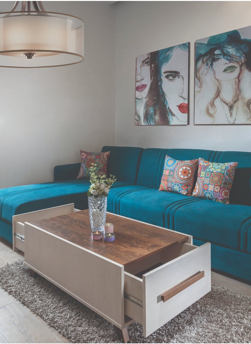 Smart Furniture Functional and Fashionable Coffee Table That Brings Warmth and Utility to Your Home.  - Image 1