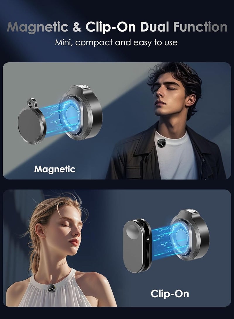 Wireless Lavalier Microphone for iPhone/Android, Lapel Mics with USB-C Plug-Play, Mini Mic with 2.4GHz Noise Cancellation, Charging Case Included, 300ft Range for Stream, Vlog, TikTok and YouTube - Image 2