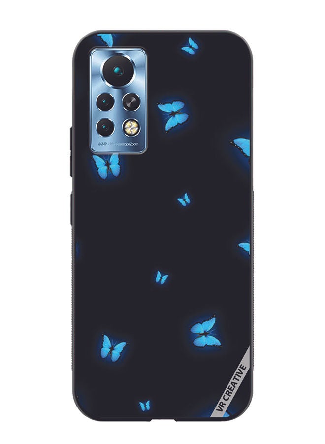 VR CREATIVE Protective Case Cover For Infinix Note 11 Pro Butterfly Design Multicolour - Image 1