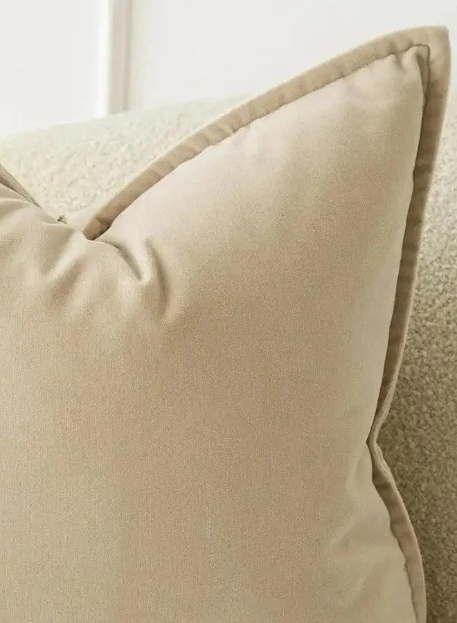نوت هوم مجموعة نورا (مع حشو) طقم غطاء منزلي بعقدة وسادة للأريكة الحديثة وغرفة المعيشة المعاصرة وغرفة النوم والمكتب ناعم وقابل للغسل