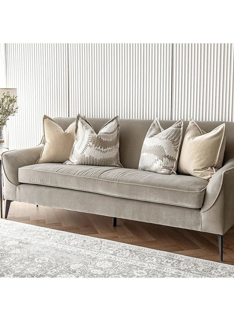 KNOT HOME Cushion Nora Bundle (with filler) Pillow Knot Home Cover Set for Modern Sofa Contemporary Living Room Bedroom and Office Soft Washable