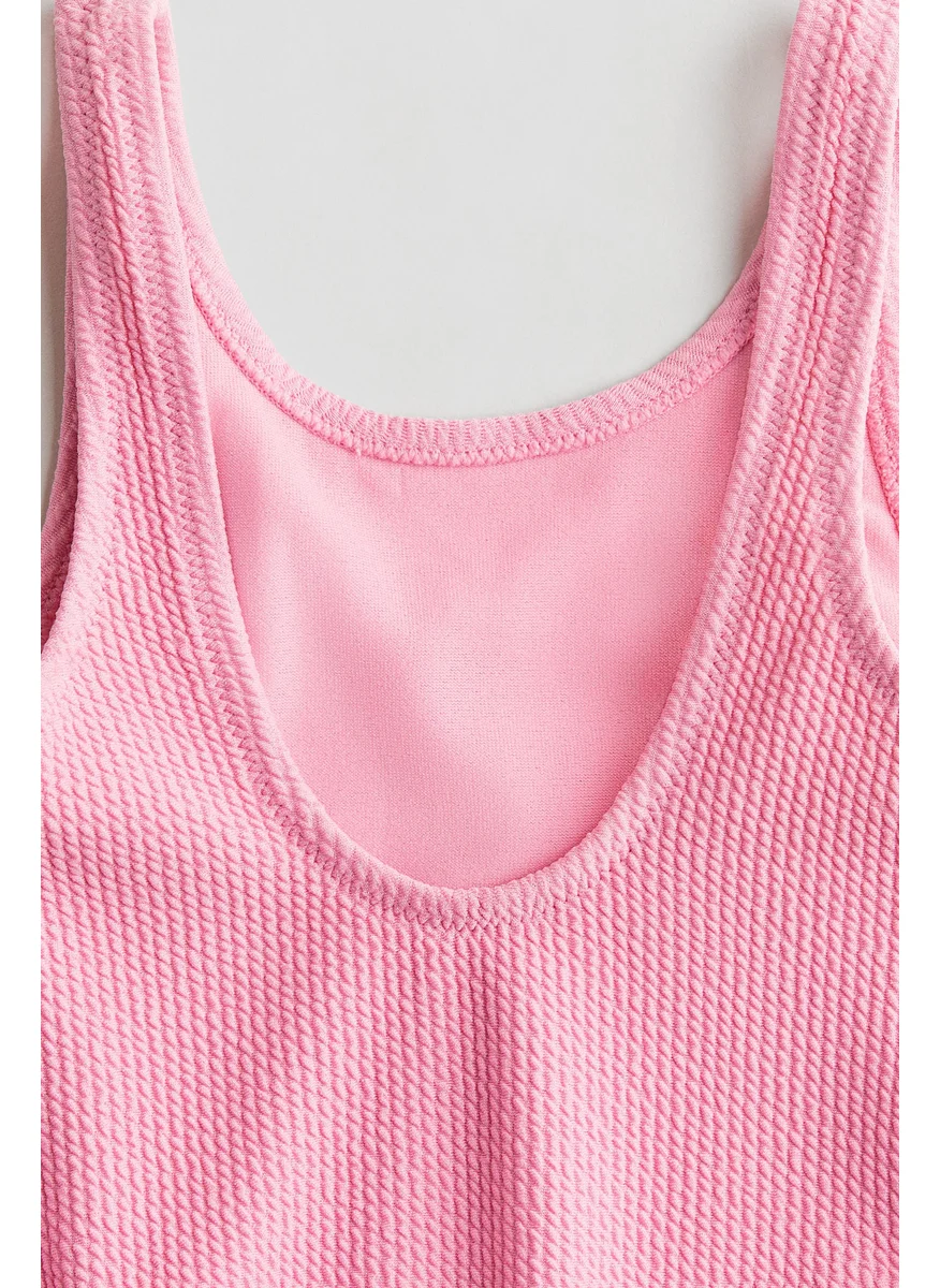 اتش اند ام Textured Swimsuit