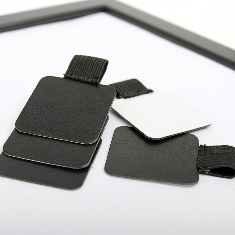 yueton 5pcs Self-Adhesive Leather Pen Holder with Elastic Loop for Notebooks, Journals, Planners and Calendars - Image 4