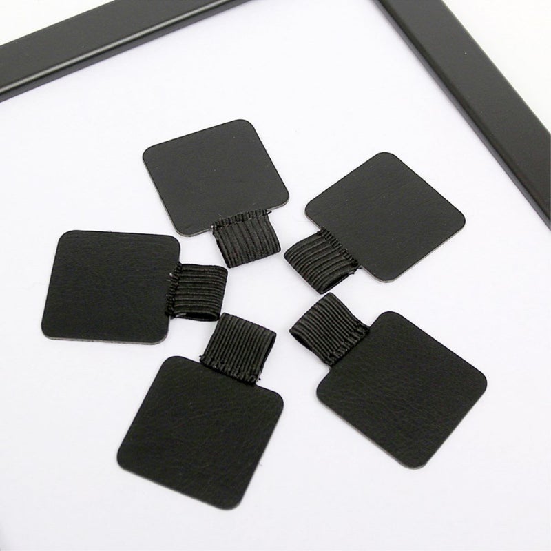 yueton 5pcs Self-Adhesive Leather Pen Holder with Elastic Loop for Notebooks, Journals, Planners and Calendars - Image 3
