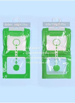 TYCOM Tycom hanging anti mold deodorizing moisture Proof desiccant absorber Bag and 0dor eliminator hanging bags to rid damp in closet cars bathroom wardrobes basement gym bag humidity bags 12Pcs  - Image 4