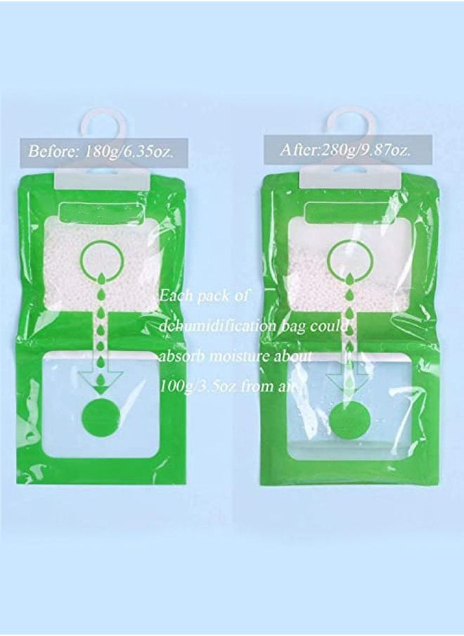 TYCOM Tycom hanging anti mold deodorizing moisture Proof desiccant absorber Bag and 0dor eliminator hanging bags to rid damp in closet cars bathroom wardrobes basement gym bag humidity bags 12Pcs  - Image 4