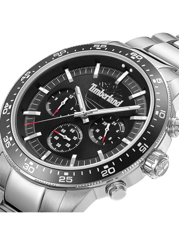 Timberland Timberland Parkman Multifunction - Mens Watch - Black Dial, Steel Bracelet