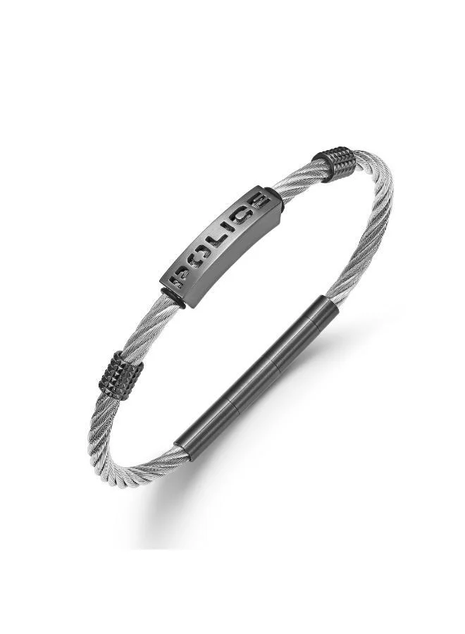 POLICE  Quadro Braided Bracelet for Men | Best Price UAE