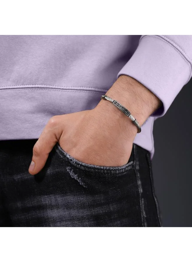 POLICE Quadro Braided Bracelet