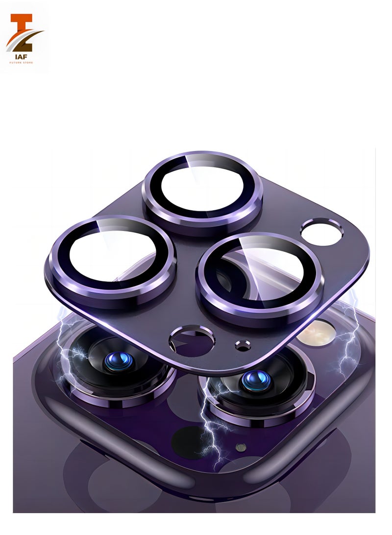 إيف واقي عدسة الكاميرا من الزجاج لهاتف ايفون 14 برو / 14 برو ماكس - Image 1