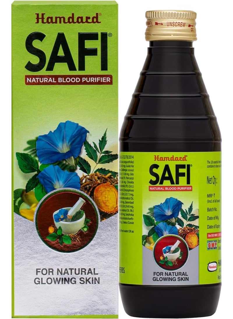 Pure Blood Purifying Syrup for Healthy, Glowing Skin | 100% Pure | Cleanses the Stomach and Improves Liver Function 200ml