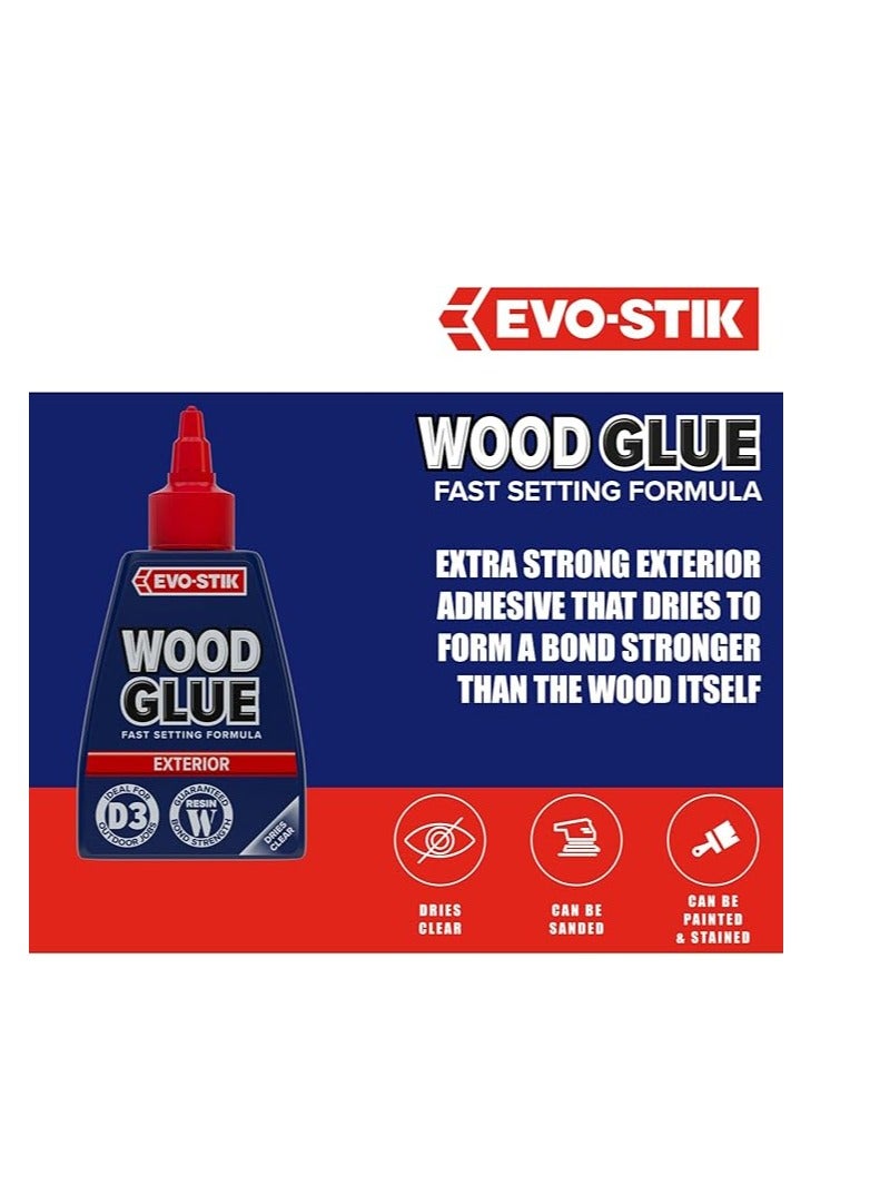 EVO-STIK Wood Glue For Exterior Applications 250ml Content - Image 3