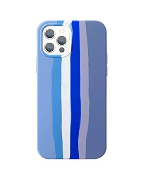 iPhone 13/14 Colourful Silicone Case, Silky Smooth Full Body Protective Case with Soft Lining, Shockproof Hybrid Liquid Silicone Mobile Phone Case