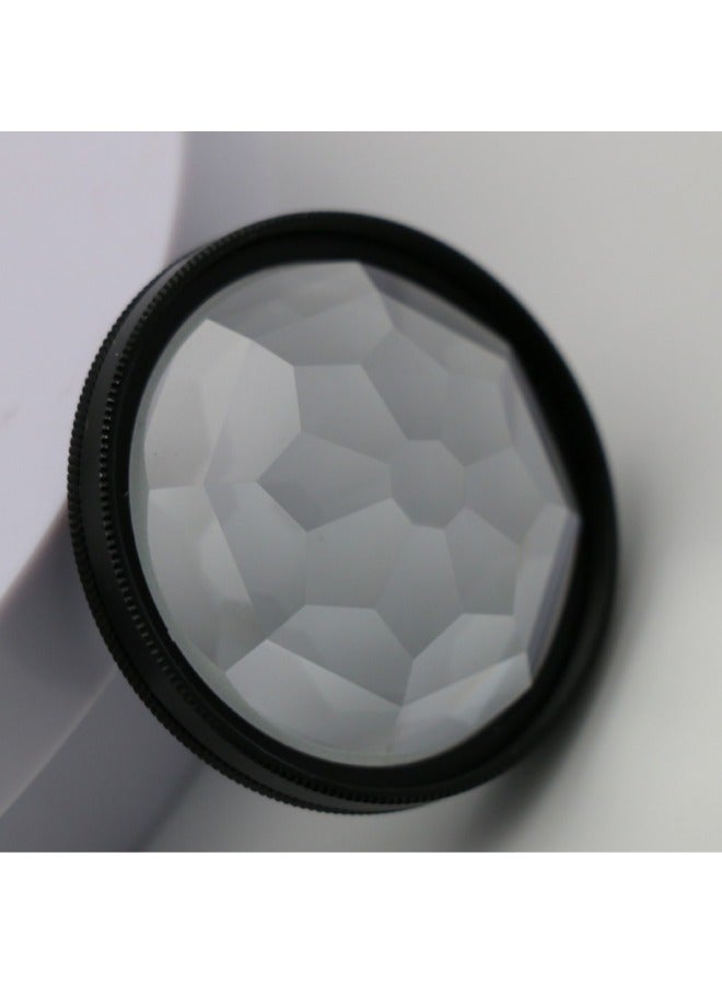 Mobile Phone Filter Photography Foreground Blurring Camera Lens Special Effect Filter Blur Photography SLR Accessories 49mm-Color:Octahedral Mirror  - Image 3