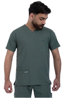 Caesar Medical Scrub for Men – comfort and durability with a modern and elegant design in olive color - pzsku/Z5538217567E62196BFEFZ/45/_/1738835768/258d3d50-721d-46da-bab4-b041cb84d1f0