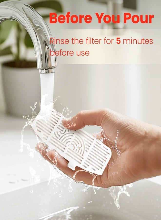 Pawccoli 6 Pcs Cat Water Fountain Filters, Pet Fountain Replacement Filters for 3L/100oz Automatic Pet Fountain - Image 4