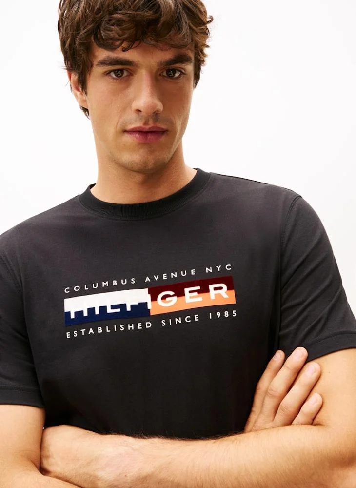TOMMY HILFIGER Graphic Crew Neck T-Shirt