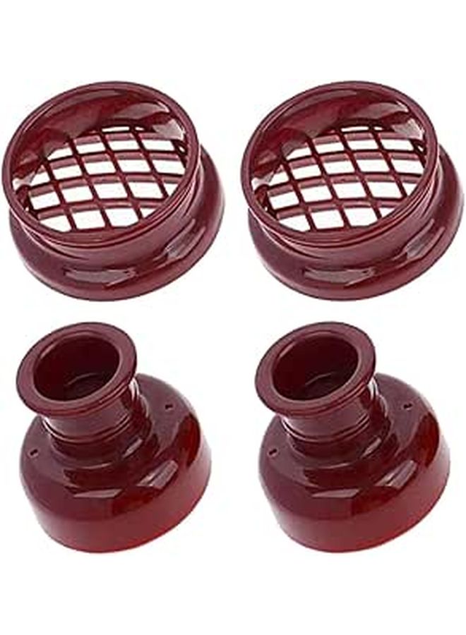 4Pcs Thick Donut Mold Round Pineapple Design Baking Pan For Cakes Pastries Durable Non Deformable - Image 1