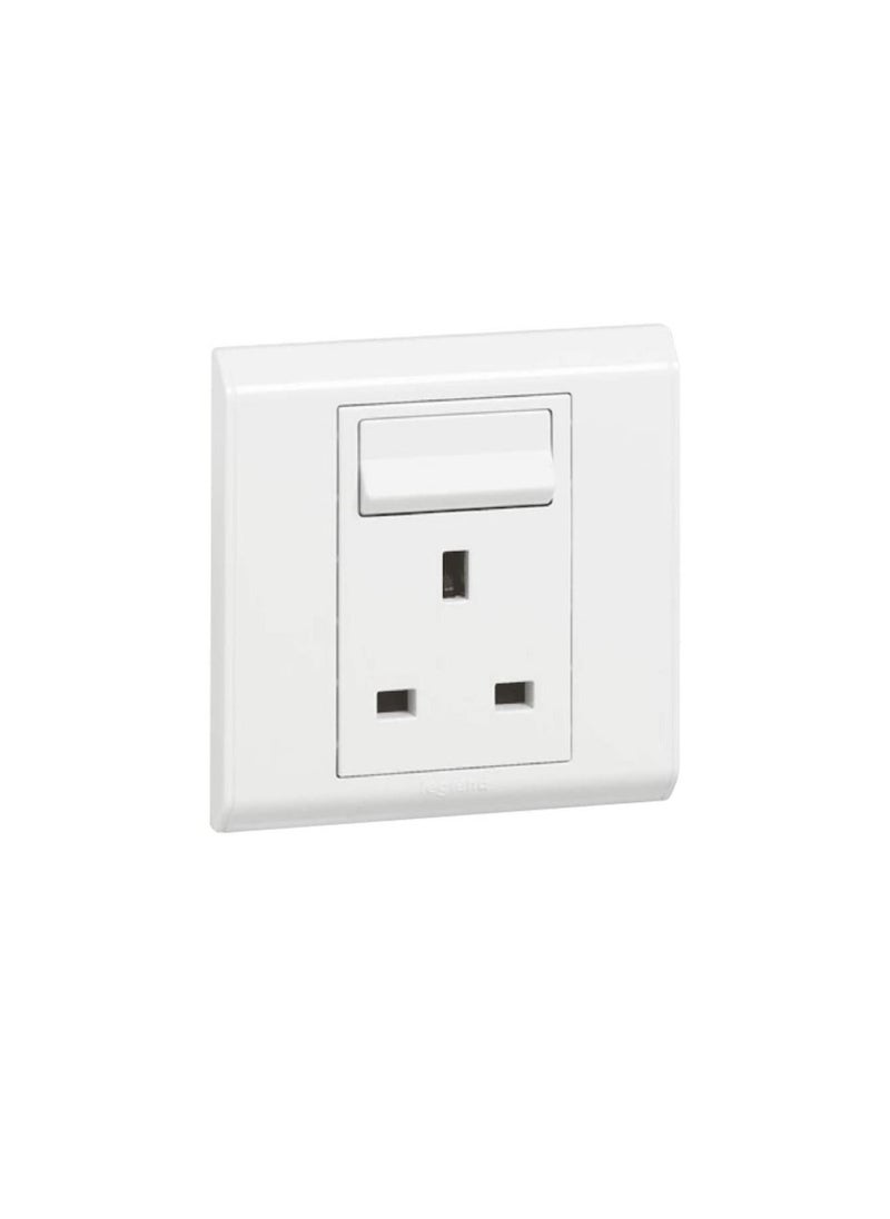 Legrand Legrand Belanko 13A Sinlge Switch Socket, UK Standard 617041  - Image 3