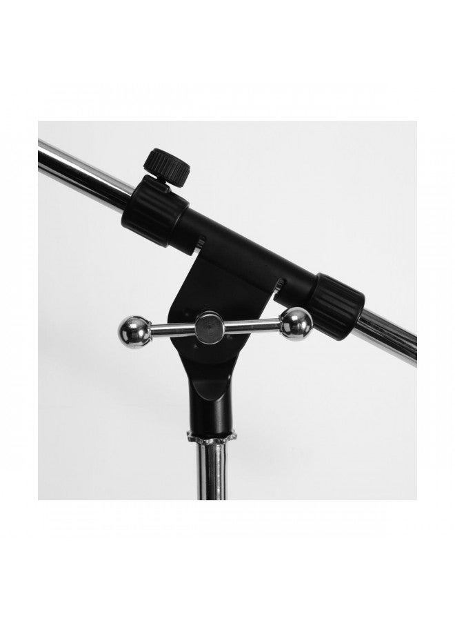 OnStage On-Stage MS7701C Tripod Microphone Boom Stand, Chrome - Image 5