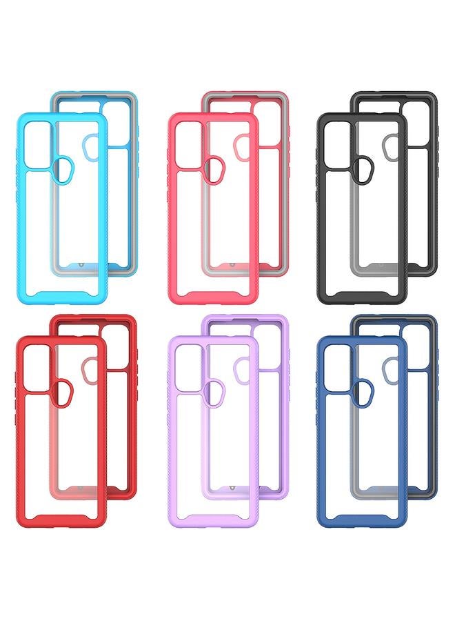 اس-توب جراب لهاتف Motorola Moto G60S Starry Sky بلون سادة من سلسلة PC + TPU - Image 2