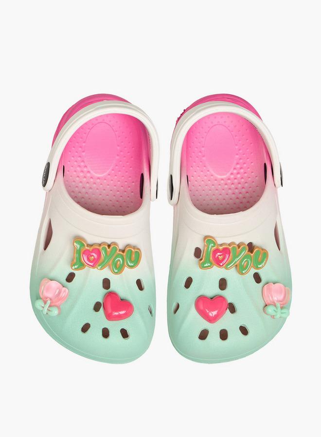 Aqua Girls Ombre Clogs - Image 3