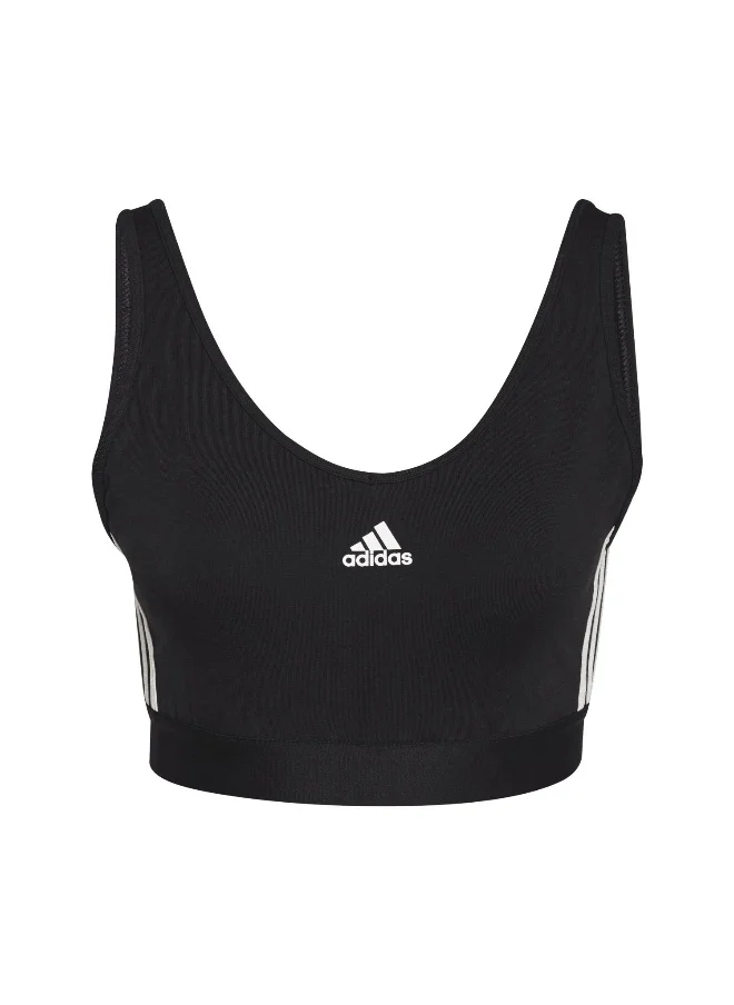 Adidas adidas W 3S Cro Black Training Tops 2XS