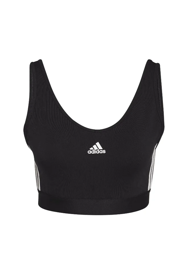 Adidas adidas W 3S Cro Black Training Tops 2XS
