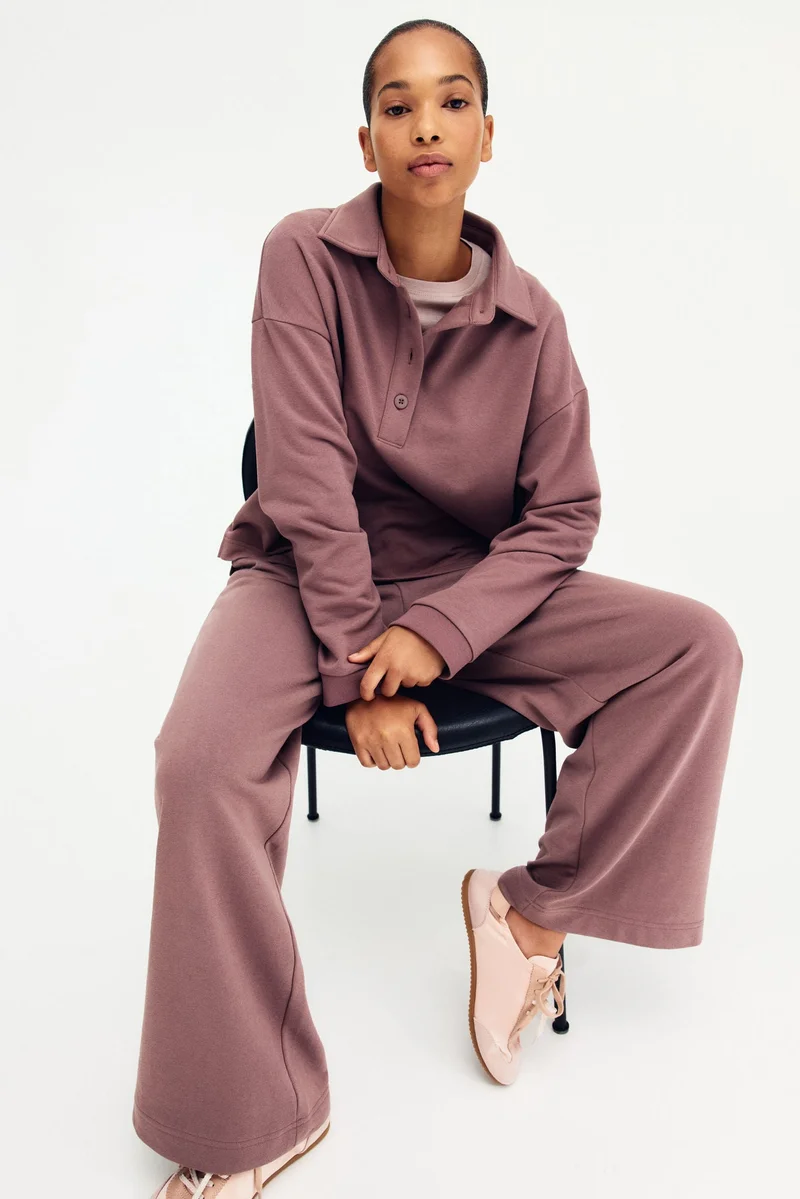 اتش اند ام بنطلون رياضي بساق مستقيمة