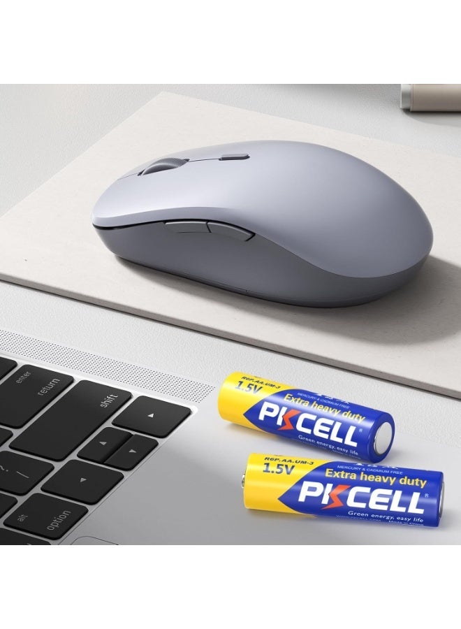 PKCELL 128 Counts Batteries Combo Pack, 60-Count AA Batteries, 40-Counts AAA Batteries, 8-Counts C Batteries, 8-Counts D Batteries and 12-Counts 9V Batteries for Household Electronics - Image 2