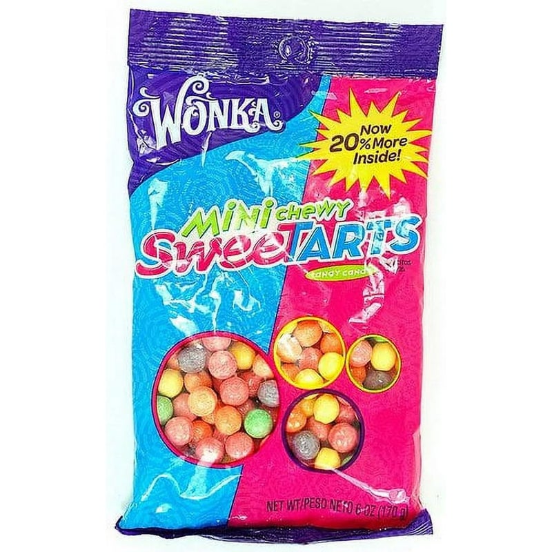 SweeTarts Mini Chewy Candy Mixed Fruit 6oz 2pack - Image 3