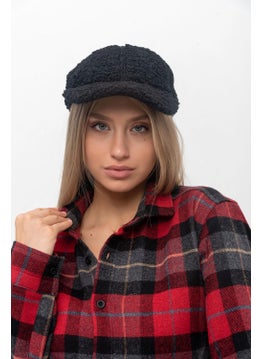 Saria Moda Saria Fashion Furry Women's Cap  - Image 1