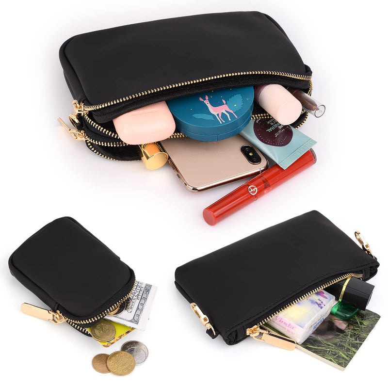 UTO Small Crossbody Bags for Women 3 in 1 Trendy Belt Purse Fashion Designer Mini Cute Sling Fanny Chest Pack - Image 3