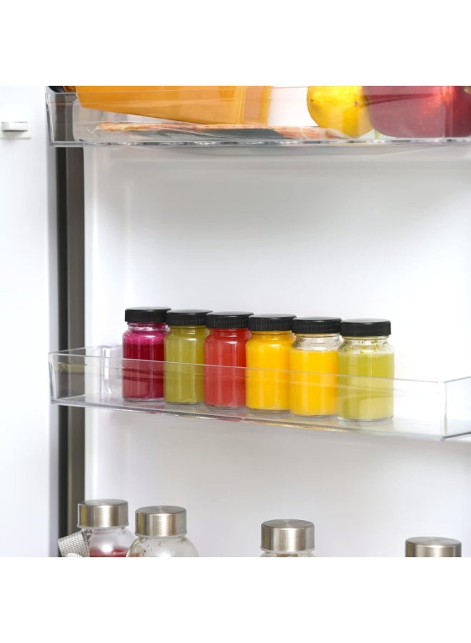15pcs 2oz Glass Jars With Lids, Small Mason Jars for Liquids, Wide Mouth Short Jars with Caps for Potion, Ginger Shots, Oils, with Waterproof Stickers and Brush - Image 2