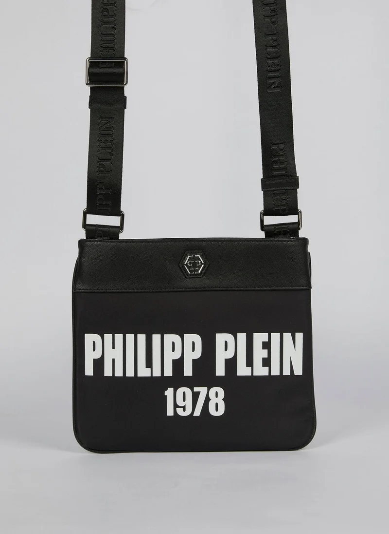 PHILIPP PLEIN Easy Going Black Crossbody Bag