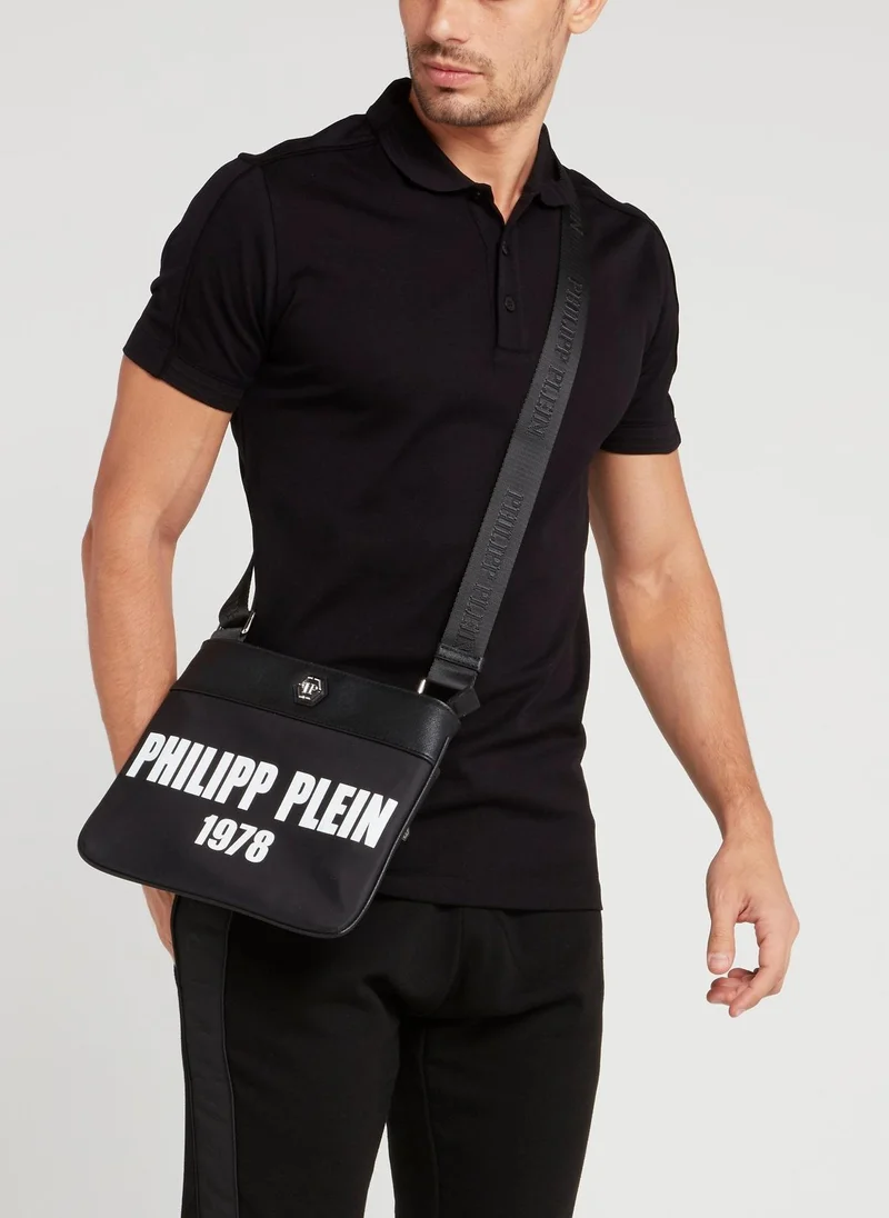 PHILIPP PLEIN Easy Going Black Crossbody Bag