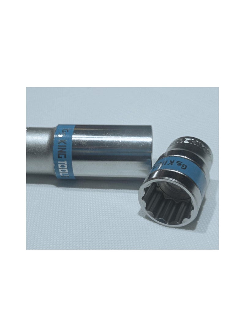 King Tools Square Bit 1/2" 12pt 12mm 