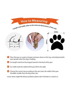erorex Dog Boots for Small Dogs Breathable Dog Walking Shoes Dog Snow Boots for Small Dogs, Puppy Shoes for Hot Pavement 4PCS  - Image 1