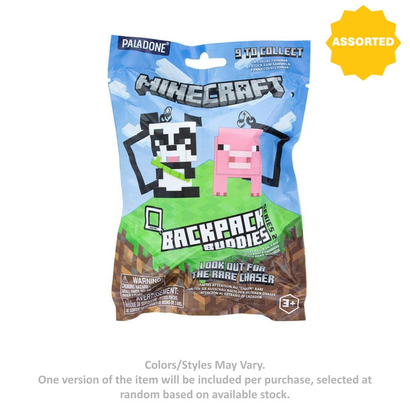 Minecraft Series 2 Backpack Buddies Mystery Figure Keychain (Assorted) - Image 1